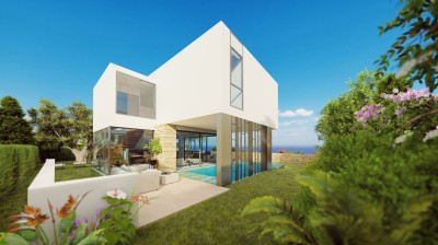 Luxury Homes Overlooking the Endless Blue 